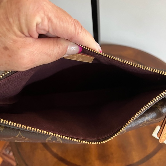 Louis Vuitton Mabillon Shoulder Bag Authentic Monogram Canvas Brown - Picture 6 of 15